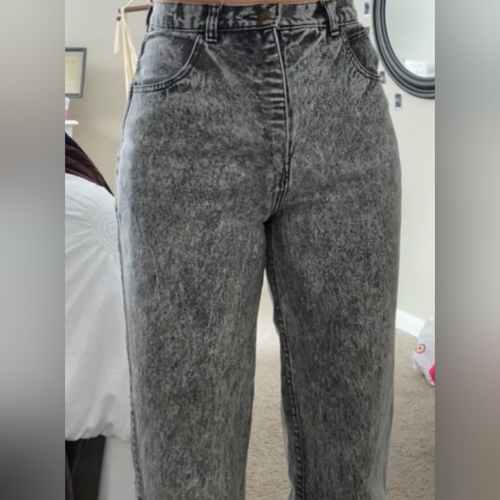 80's Action West Acid Wash Jeans 9/10 - Picture 16 of 16